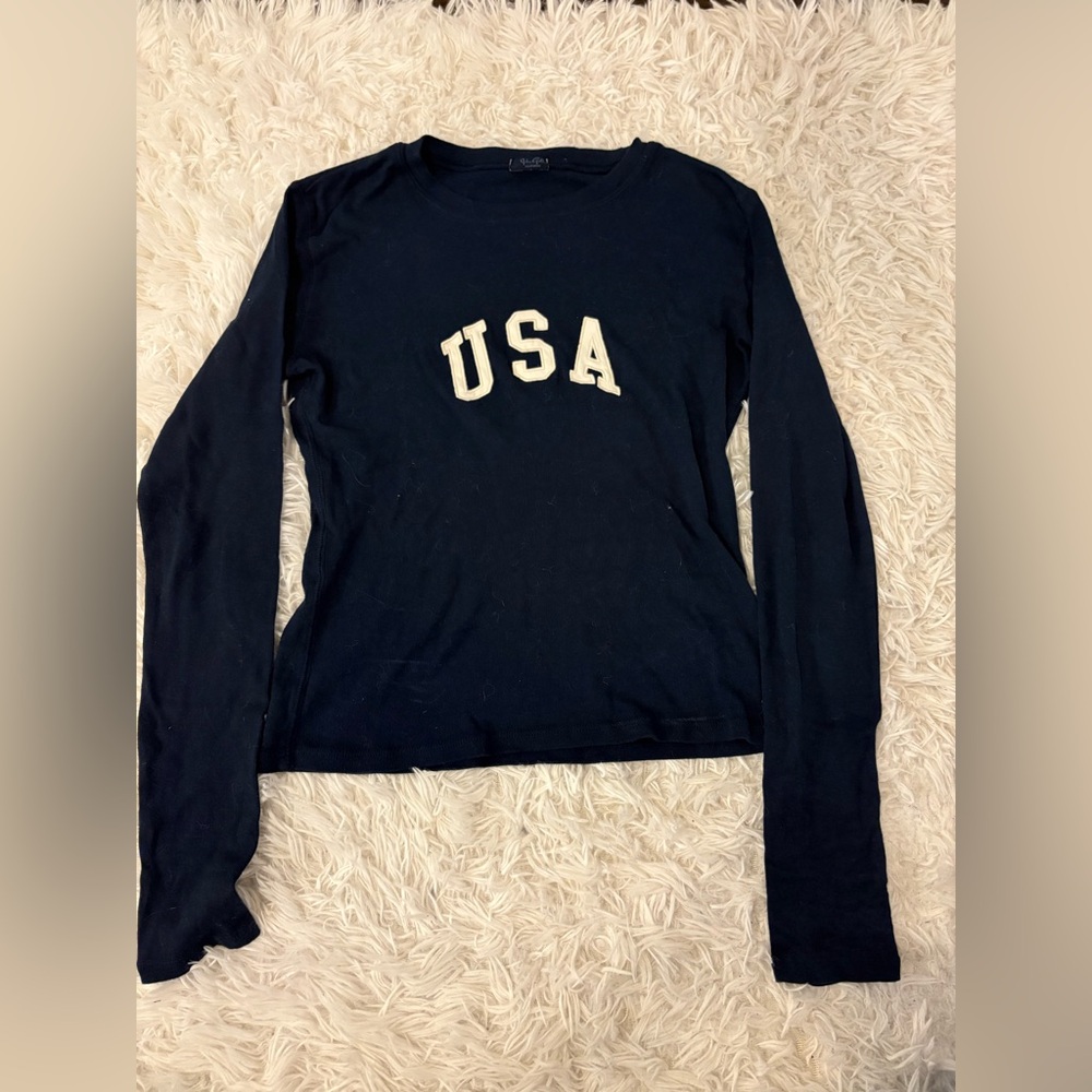Brandy Melville Navy Long Sleeve